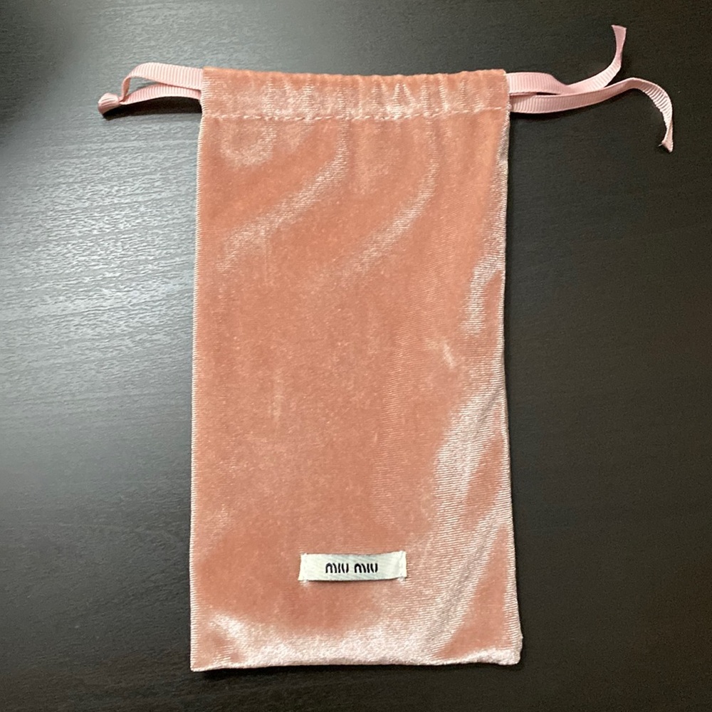 Miu miu sunglasses bag